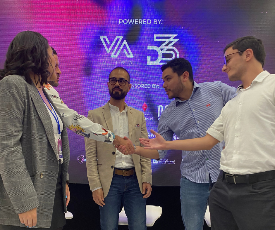 Juan Pablo Ramírez en hola Metaverso Bogotá