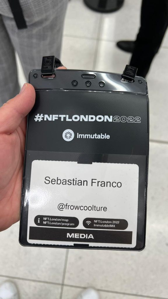 FROW Coolture en NFT London