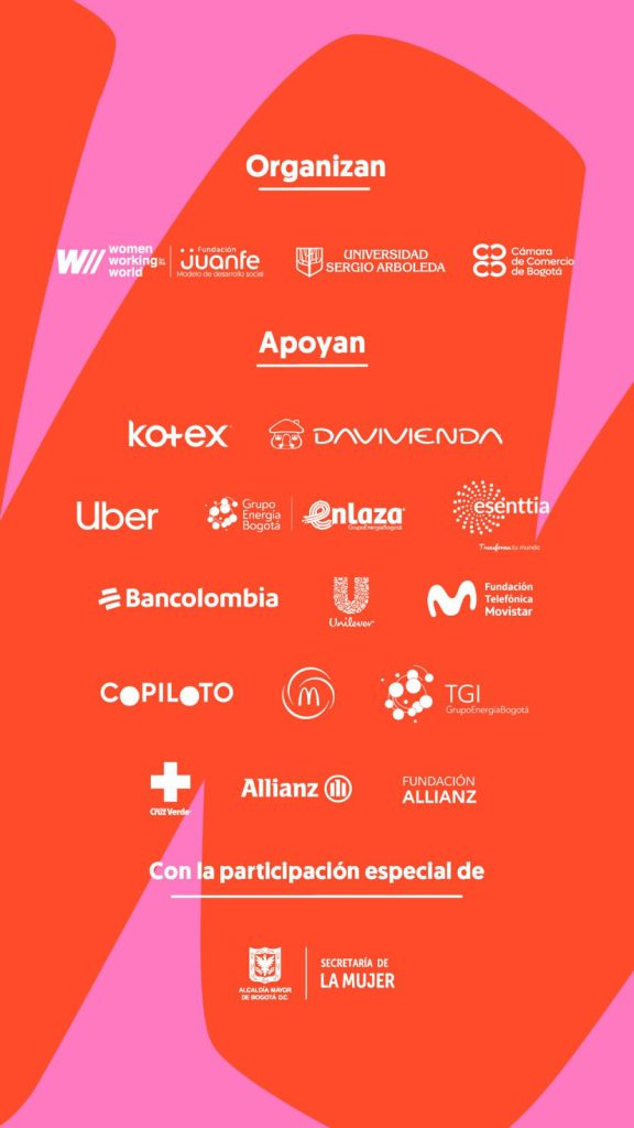 WW4W Sarah Botache en el Women Working For The World Bogotá