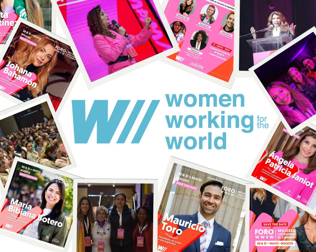 Sarah Botache en el Women Working For The World Bogotá FROW Coolture