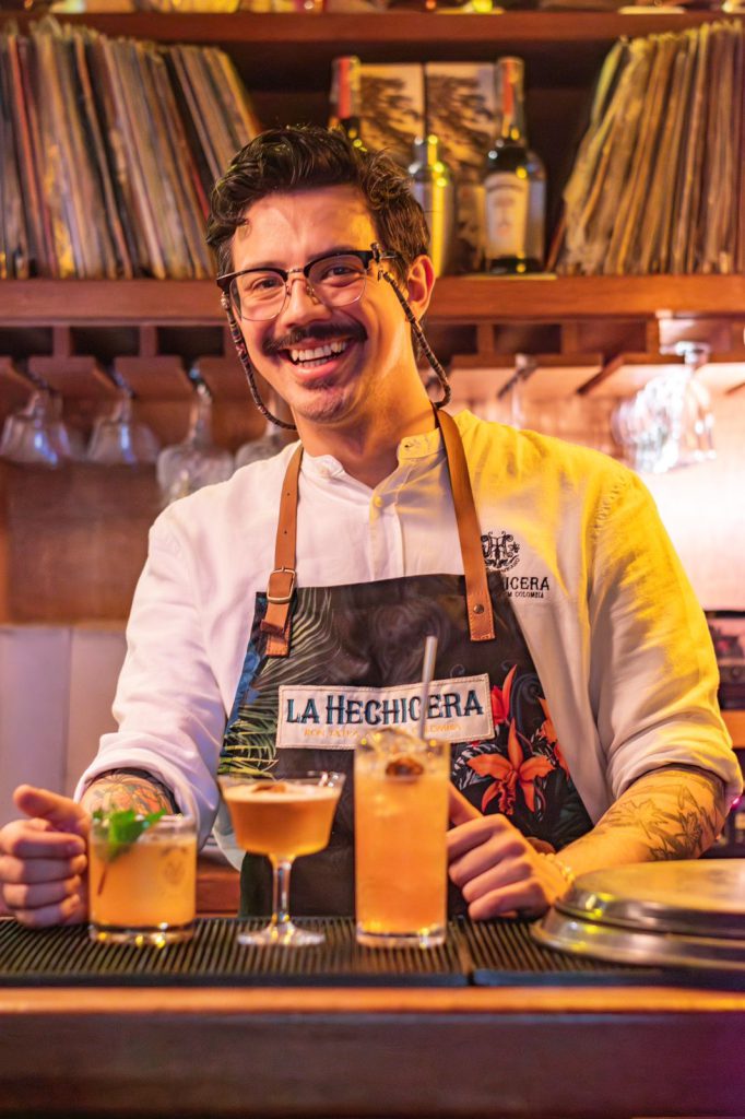 Carlos Woyno, mixólogo FROW Coolture
