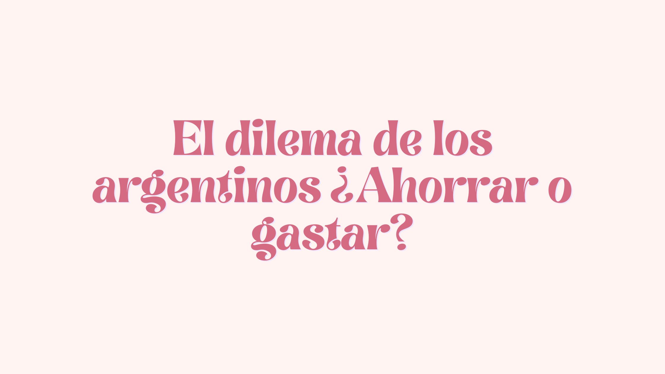 El dilema de los argentinos según Paysafe FROW Coolture