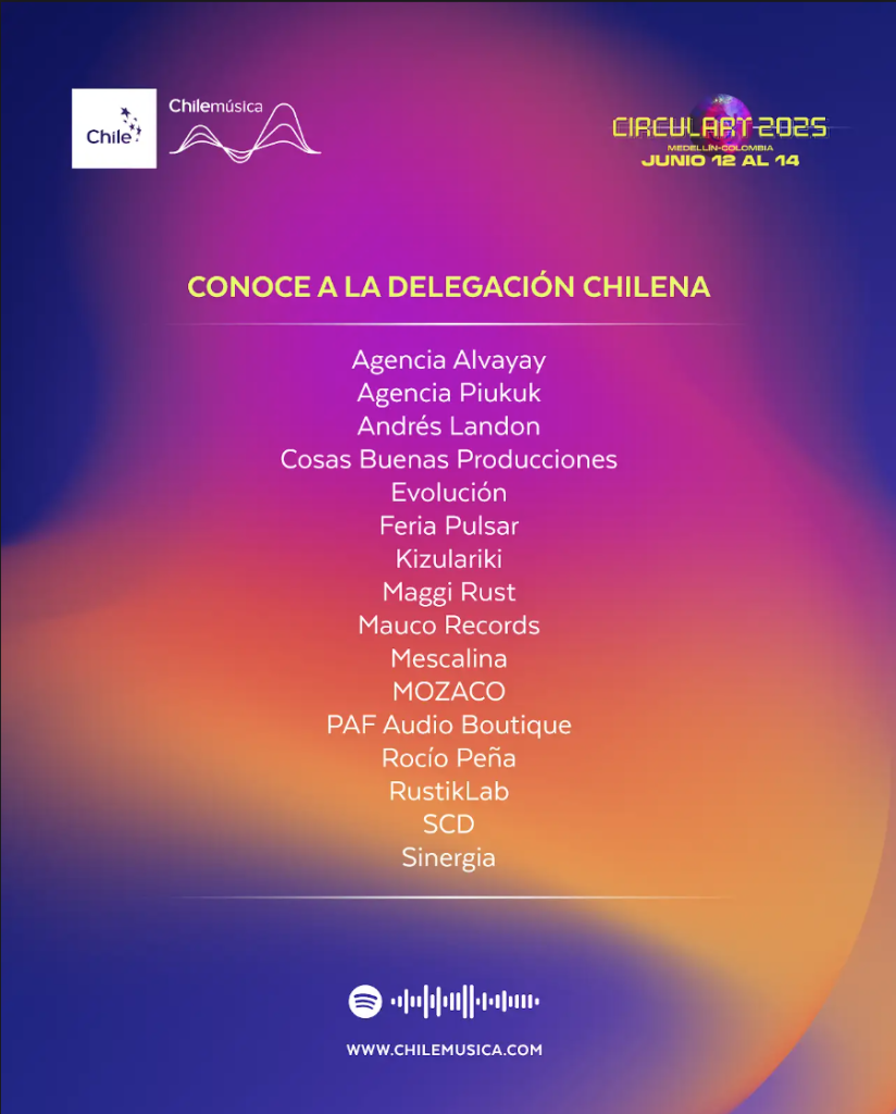 Chilemúsica en pure coolture Circulart Medellin